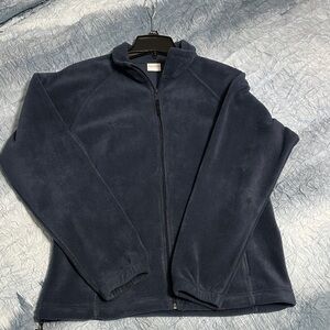 12. Columbia Dark Blue women’s Fleece Jacket